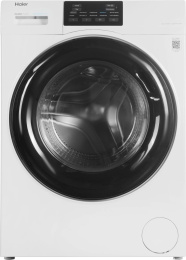 Стиральная машина узкая HAIER HW60-BP12919B, с фронтальной загрузкой, 6кг, 1200об/мин, с паром, инверторная