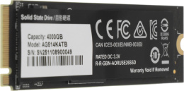 Твердотельный накопитель SSD Gigabyte 4TB M.2 2280 AORUS Gen5 14000 AG514K4TB PCI-Express 5.0x4, NVMe 2.0, 3D TLC NAND, Phison PS5026-E26