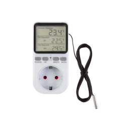 Rexant 51-0800 Терморегулятор цифровой 16А-01 в розетку, белый