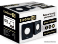Акустическая система 2.0 ExeGate Disco 140 Black (питание USB, 2х3Вт (6Вт RMS), 100-20000Гц, черный, Color Box) EX287057RUS