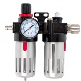 Регулятор давления MF-3 с лубрикатором и фильтром, разъем EURO QUATTRO ELEMENTI 771-053