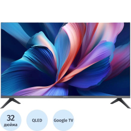 32" Телевизор Xiaomi TV A Pro 32 2026 QLED, HD, СМАРТ ТВ, Android TV, черный