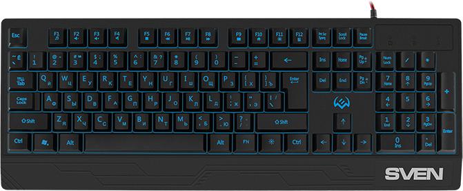 Клавиатура проводная игровая SVEN KB-G8300 SV-019280