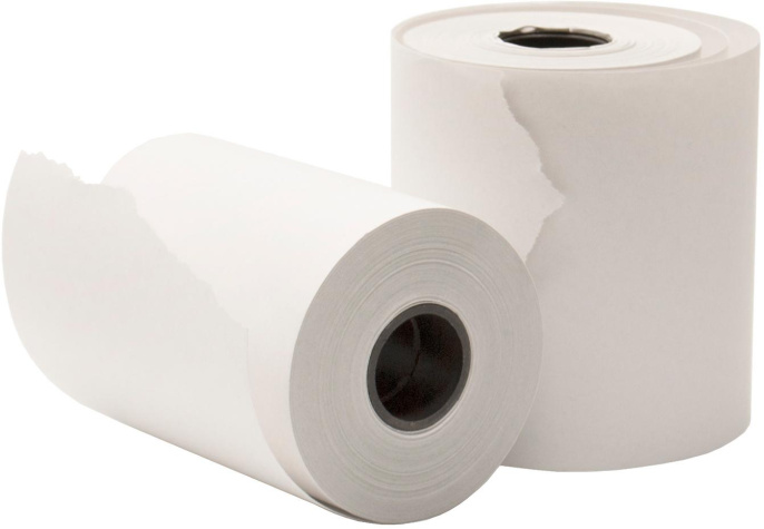 Лента чековая Silwerhof 57мм 40м 12mm термобумага