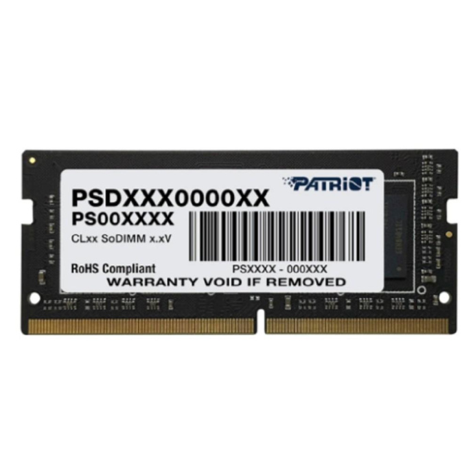 Оперативаня память Patriot SL DDR4 8GB 3200MHz SO-DIMM SINGLE 1*8GB CL22 22-22-22-52 1.2V analog PSD48G320081S (PSD48G32002S)