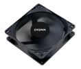 Вентилятор Digma DFAN-90 90мм, 3-pin, от БП:4-pin Molex , 1800об/мин, 23 дБ, черный, Ret