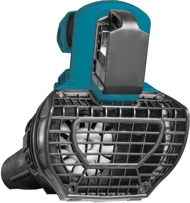 Bort Воздуходувка аккумуляторная Bort BSS-40LI TURBO {Воздушный поток 0-66 м/сек; Макс. производительность 1020 м3/час, шум 80дБ, аккум. система Makita 18V LXT, Вес 2.3кг} [93418576]