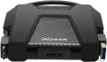 Внешний накопитель HDD 2.5" USB3.0 ADATA 1Tb HD680 AHD680-1TU31-CBK Gen1 5 Гбит/с , 2.5", пластик/силикон, черный
