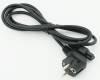 NONAME Кабель IEC C5 3-pin Евровилка угловой 1.8м 469 черный