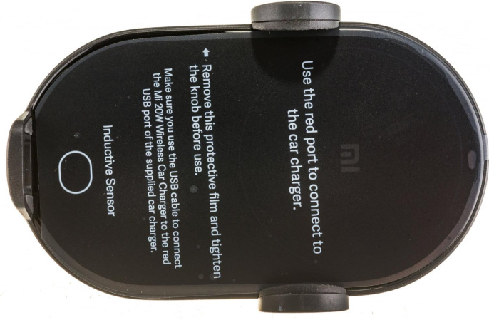 Держатель Xiaomi Mi Wireless для смартфонов, беспроводная зарядка, черный [gds4127gl]