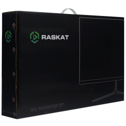 Монитор 27" Raskat I27F10DAW 27",IPS, 1920*1080, VGA+HDMI+DP, 4ms, 178°/178°, 1000:1, 100Hz, White