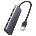 Хаб UGREEN CM219 (50985) 4-Ports USB A 3.0 Hub. Цвет: серый