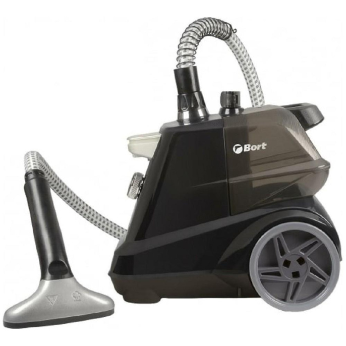 Bort Отпариватель для одежды Comfort + Black Edition {Мощность 2350 Вт; 1 бар; подача пара 70 г/мин; 105 °С; Емкость бачка 3 мл;} [93411294]