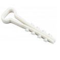 Iek UHH35-5-8-100 Дюбель хомут 5х8мм нейлон белый 100шт ИЭК
