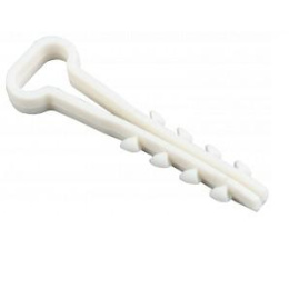 Iek UHH35-5-8-100 Дюбель хомут 5х8мм нейлон белый 100шт ИЭК