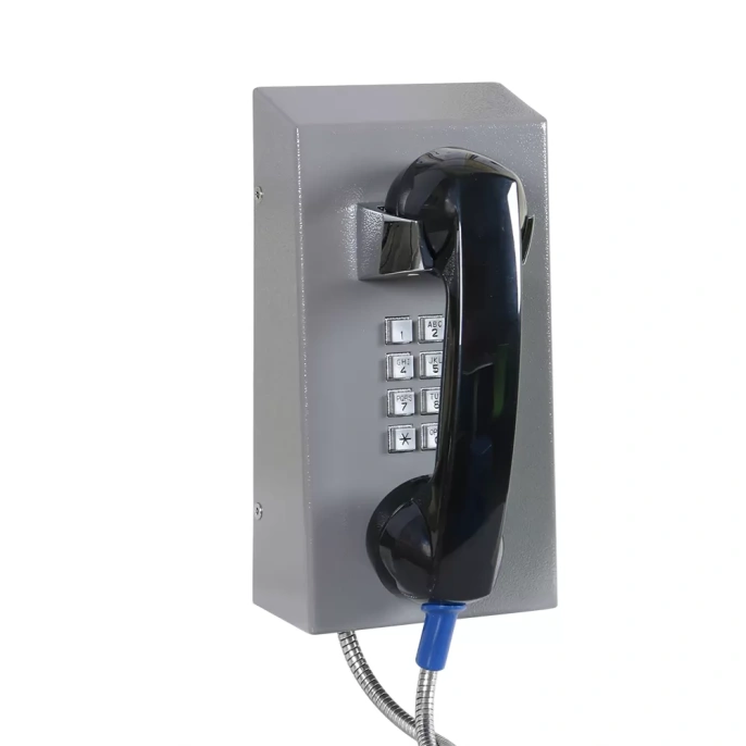 Антивандальный аналоговый телефон Termit PublicPhone AHS100FK-AT