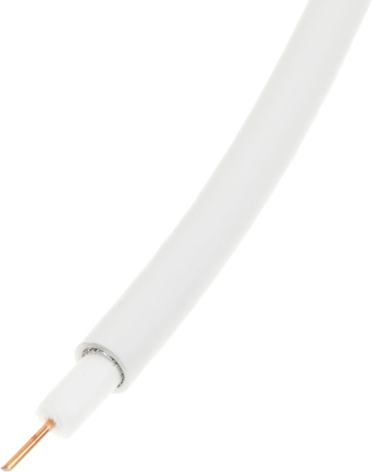 Кабель коаксиальный ITK CC1-R6F1-111-300-G RG-6 FTP 75Om PVC внутренний 300м белый