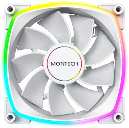 Вентилятор Montech RX140 Reverse ARGB 140х140x25 белый 4-pin RX140 PWM WHITE Ret