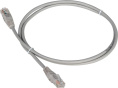 Патч-корд LanMaster вилка RJ-45,  вилка RJ-45,  кат.5E,  ПВХ,  0.5м,  серый [twt2-45-45-0.5-gy]