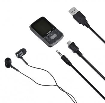 MP3 плеер Digma Z4 BT flash,  16ГБ,  черный