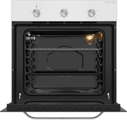 Духовой шкаф электрический MEFERI Light MEO604WH, 65л, дверца с 2 стеклами, белый
