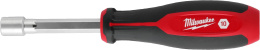 Отвертка Milwaukee Hollowcore SW10 (4932492370) (шестигранный хвостовик с гаечным ключом, трехлепестковая рукоятка, цветовая идентификационная маркировка: синий, размер 10 мм)