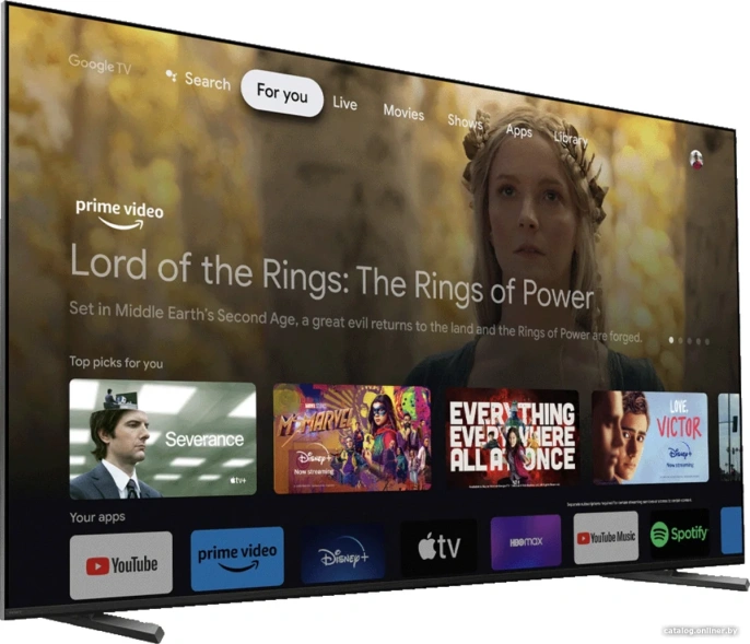 SONY Телевизор 85" Bravia XR Full Array LED XR-85X90L AF1 Цвет: черный (вилка EU)