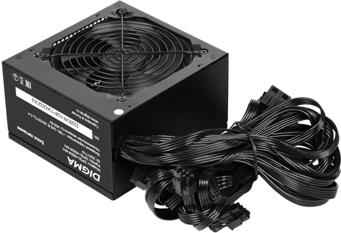 Блок питания Digma ATX 450W DPSU-450W-WH 80+ white 20+4pin APFC 120mm fan 6xSATA RTL
