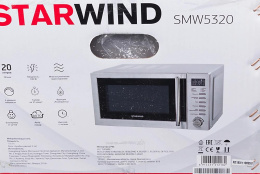 Микроволновая печь StarWind SMW5320, 700Вт, 20л, серый/серебристый