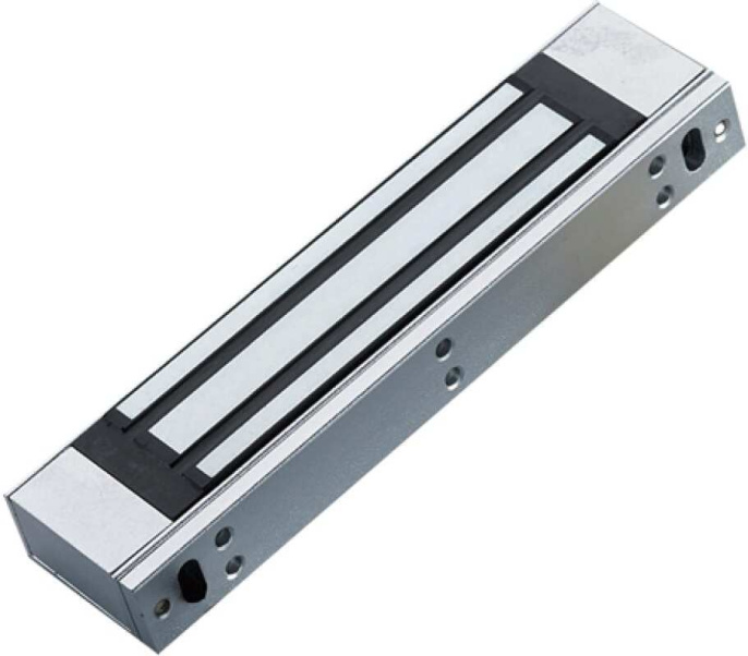 Электромагнитный замок ZKTeco LM-1802 входное напряжение DC12V, рабочий ток 420 мА ± 5%, диапазон растягивающих усилий 120 кг ± 8%