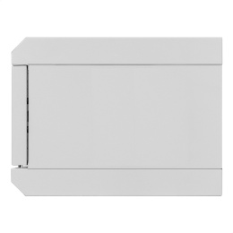 Шкаф телекоммуникационный 10" настенный 4U ExeGate EC-WM-4U.310.G.GREY (10”, 4U, 330x310x230mm (ШхГхВ), передняя дверь закаленное стекло, пыле- и влагозащита IP23, светло-серый RAL 7035) EX300249RUS
