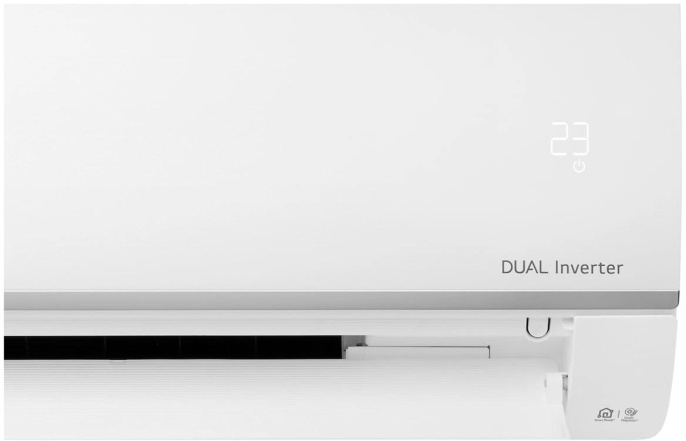 Сплит-система инверторная LG PC09SQR настенная, до 25м2, 9000 BTU, с голосовым помощником, (комплект из 2-х коробок)