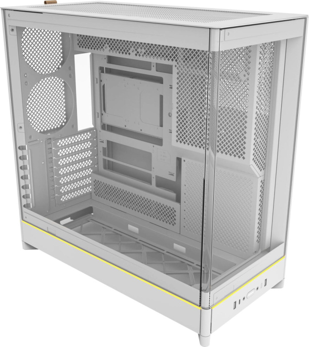 Корпус ATX MONTECH HS02, Midi-Tower, без БП, белый [hs02 white]