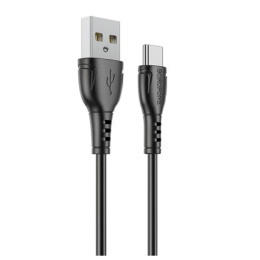 BOROFONE BX51/ USB кабель Type-C/ 1m/ 3A/ Black
