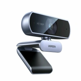 Веб-камера UGREEN CM825 75330 USB Full HD Webcam - Silver Gray 75330_