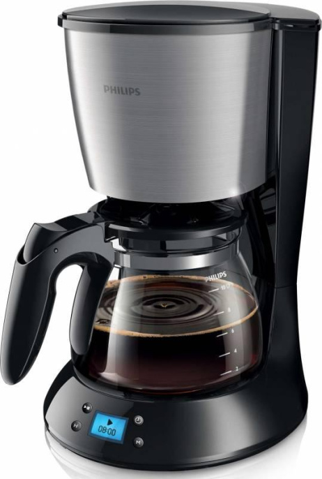 Кофеварка PHILIPS HD7459/20, капельная, черный