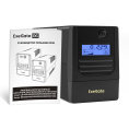 ИБП ExeGate Smart LB-450.LCD.AVR.2SH 450VA/270W, LCD, AVR, 2*EU/Тип F Schuko , батарея 12V 4.5Ah, Black EX299633RUS