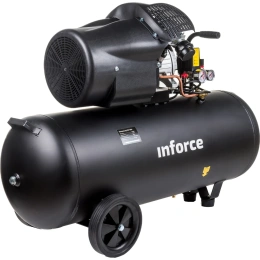 Компрессор (100 л; 10 бар; 410 л/мин) Inforce CXV-100L 04-06-23