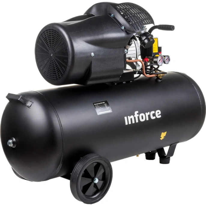 Компрессор (100 л; 10 бар; 410 л/мин) Inforce CXV-100L 04-06-23