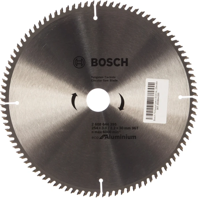 Пильный диск ECO AL 254x30 мм; 96T Bosch 2608644395 (ECO AL 2608644395)