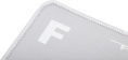 Коврик для мыши A4TECH FStyler FP25 S серый/белый, ткань, 250х200х2мм [fp25 silver]