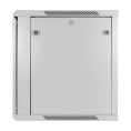 Шкаф телекоммуникационный 19" настенный 12U ExeGate EC-WM-12U.600.M.GREY 19”, 12U, 600x600x635mm ШхГхВ , передняя дверь металл, съемные боковые панели, пыле- и влагозащита IP23, светло-серый RAL 7035 EX298616RUS
