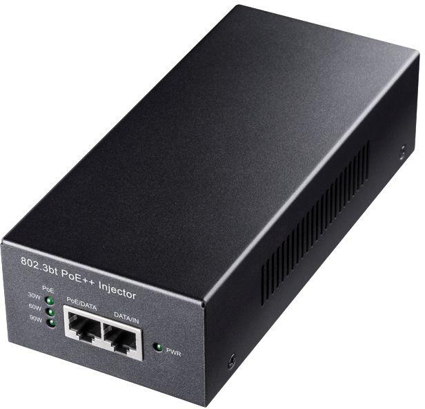 Инжектор PoE CUDY POE400 10/100/1000BASE-T 90Вт 56В DC