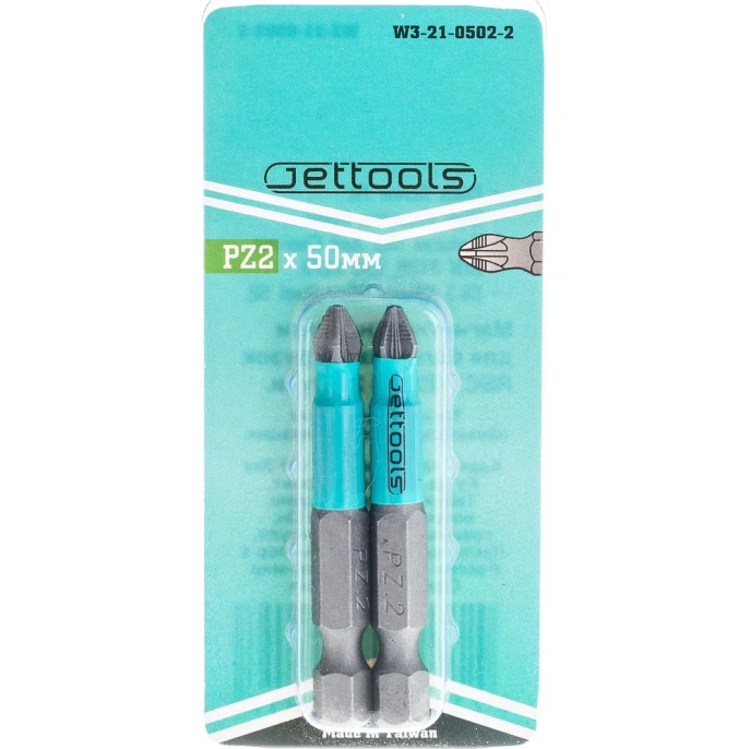 Насадка магнитная для больших нагрузок 2 шт; 50 мм; PZ2 Jettools W3-21-0502-2