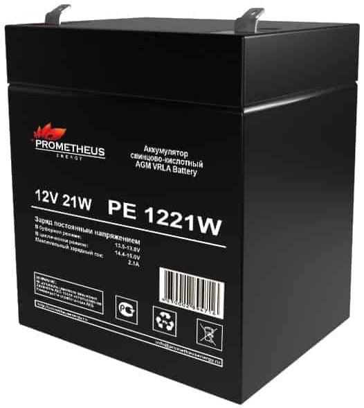 Аккумуляторная батарея PROMETHEUS ENERGY PE 1221 W для ИБП, 12В, 5Ач