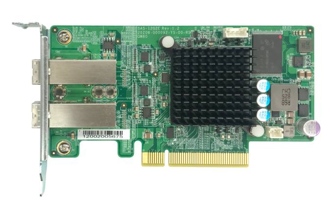 Двухпортовая карта расширения QSAN SAS12G JBOD для XCubeNAS XN-S1202
