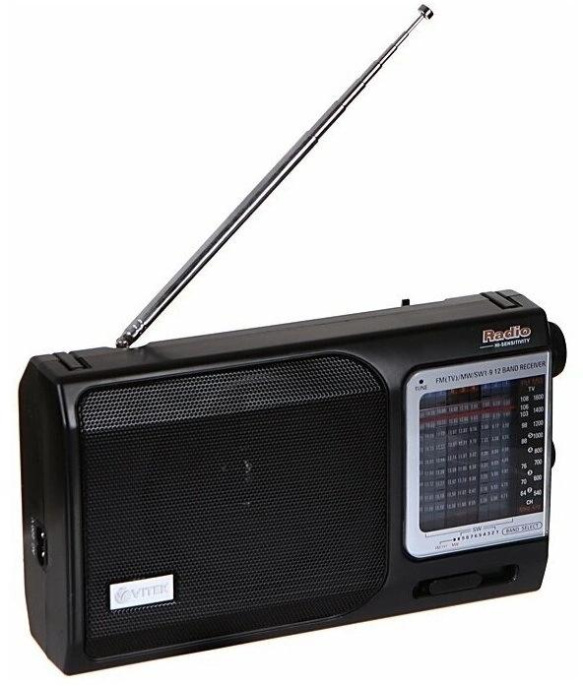 Радиоприемник Vitek VT-3582, черный