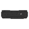 Клавиатура ExeGate Multimedia Professional Standard LY-505M (USB, полноразмерная, влагозащищенная, 114кл., Enter большой, 8 красных клавиш, мультимедиа, длина кабеля 1,5м, черная, Color Box) EX296103RUS