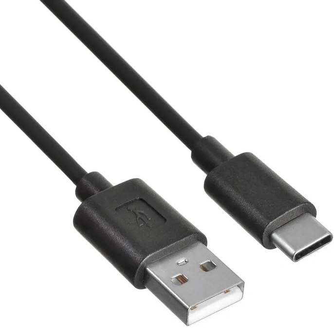 Кабель KINGPRICE KP-USBAC-3A-1.5m,  USB Type-C (m) -  USB (m),  1.5м,  3A,  черный