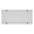 Шкаф телекоммуникационный 19" настенный 4U ExeGate EC-WM-4U.450.M.GREY 19”, 4U, 600x450x280mm ШхГхВ , передняя дверь металл, съемные боковые панели, пыле- и влагозащита IP23, светло-серый RAL 7035 EX300253RUS